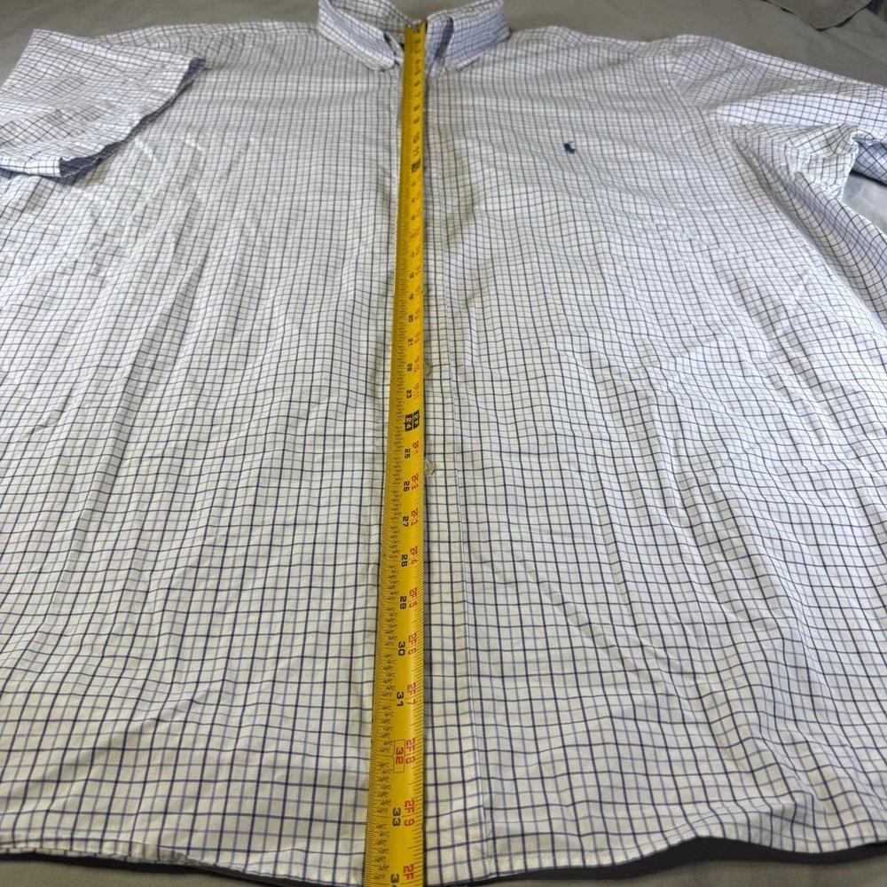 Lot of 2 Polo Ralph Lauren Men's 4XB Shirts Short Sleeve Button Down & Polo